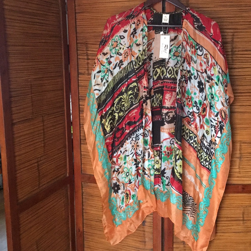 Colorful Boho Kimono by Raj/Forever 21 OSFA